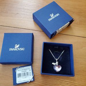 Swarovski Ties of Love Pendant Amethyst